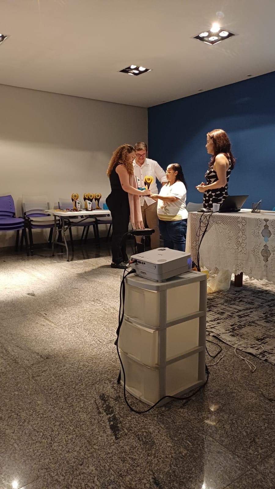 Atividade educacional da Olimpíada Brasileira de Geoinformação